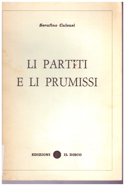 Li partiti e li prumissi