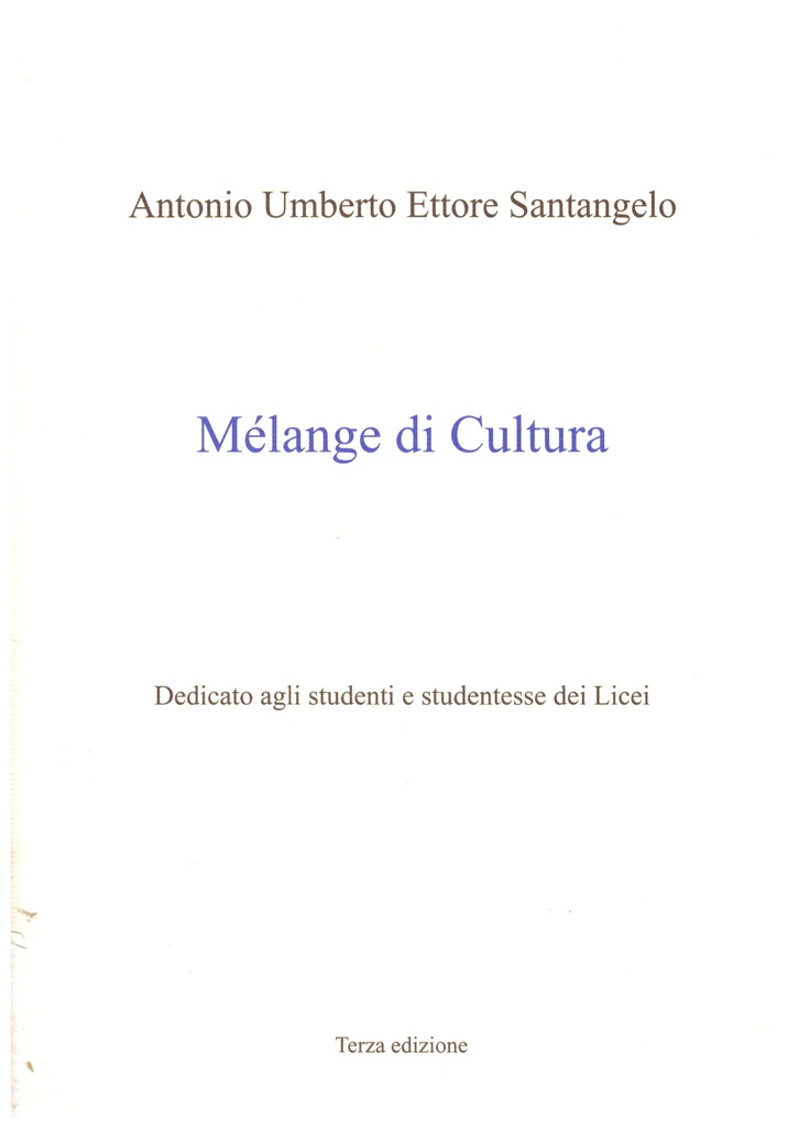 Melange di cultura