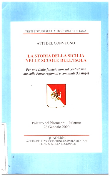 La storia della Sicilia nelle scuole dell'isola